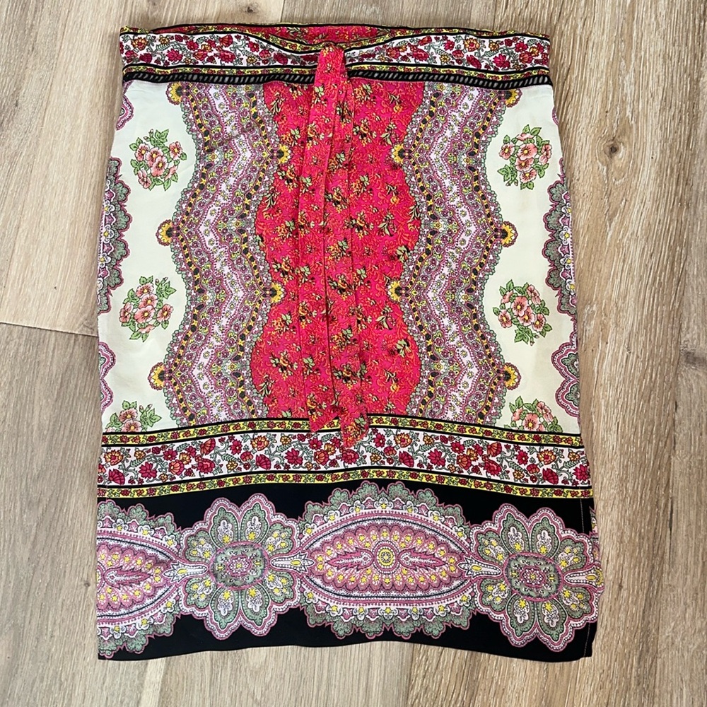 Anthropologie Plenty Tracy Reese 100% Silk Skirt